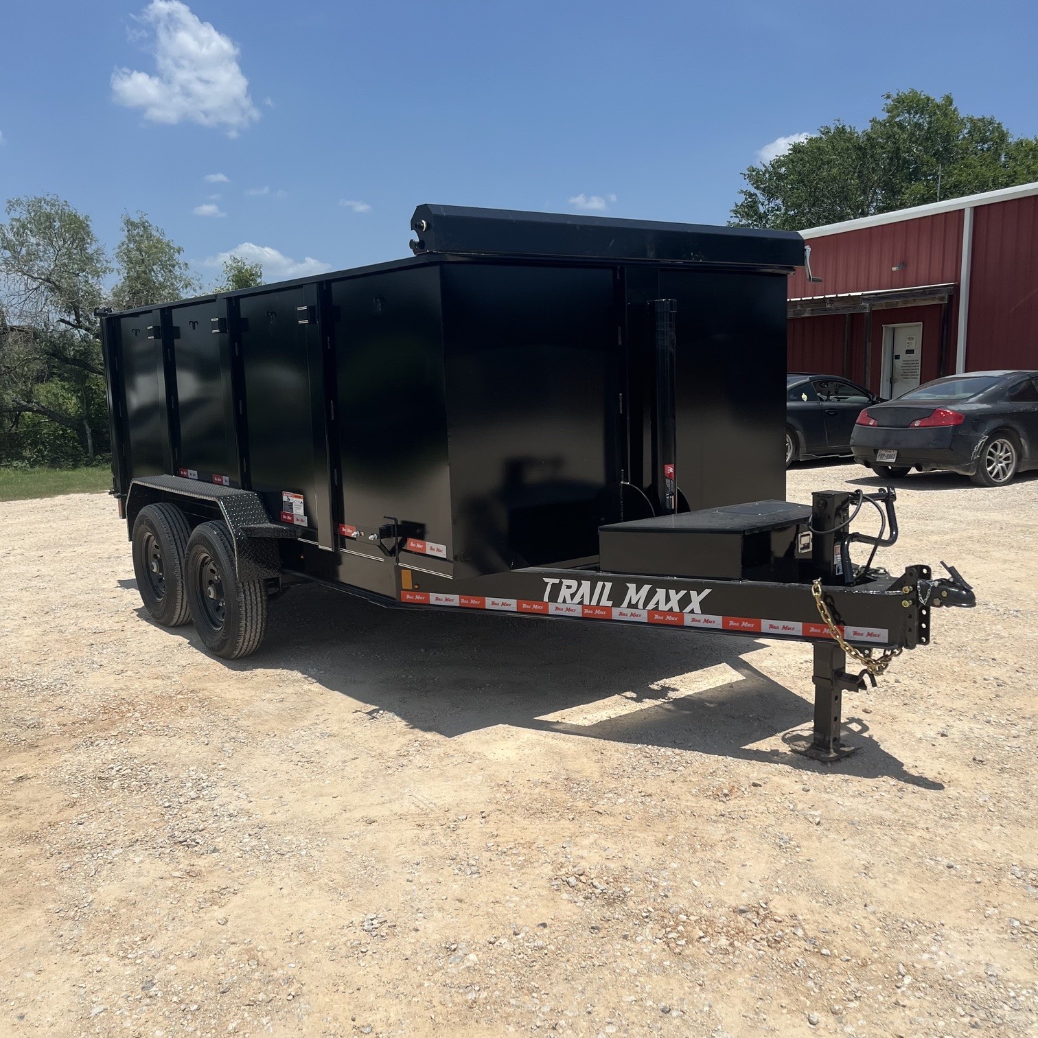 2026 Trailmaxx DT27-14'4 Dump Trailer