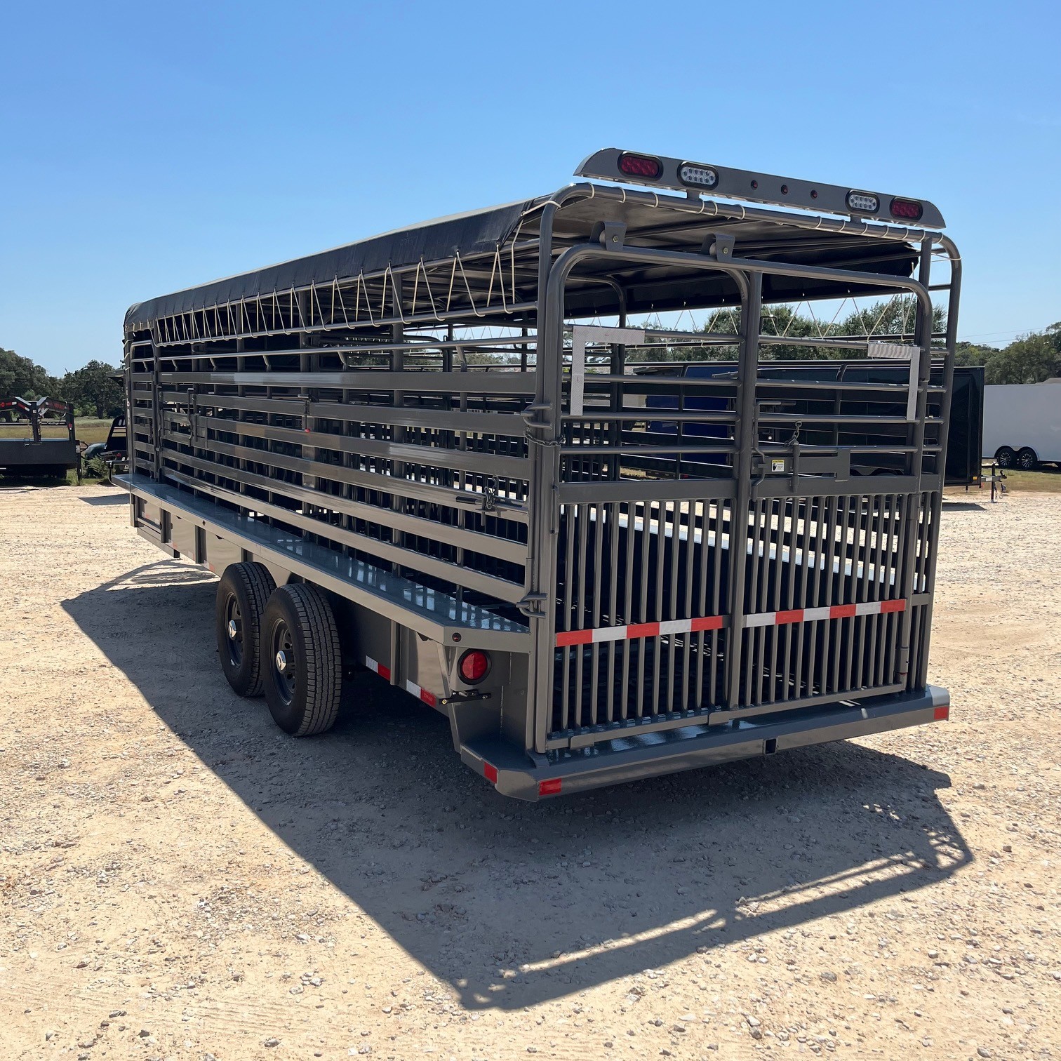 2027 Delco B824 Cattle Trailer