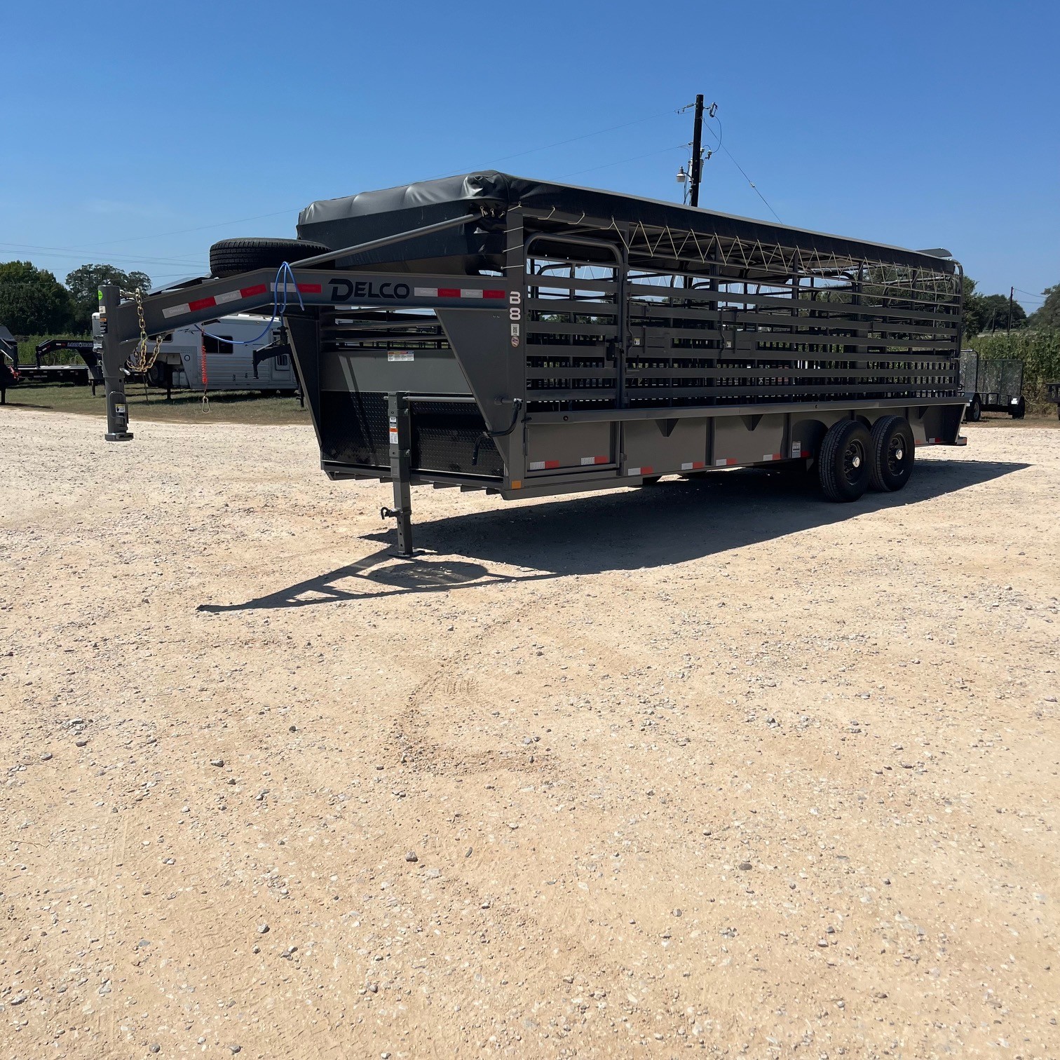 2027 Delco B824 Cattle Trailer