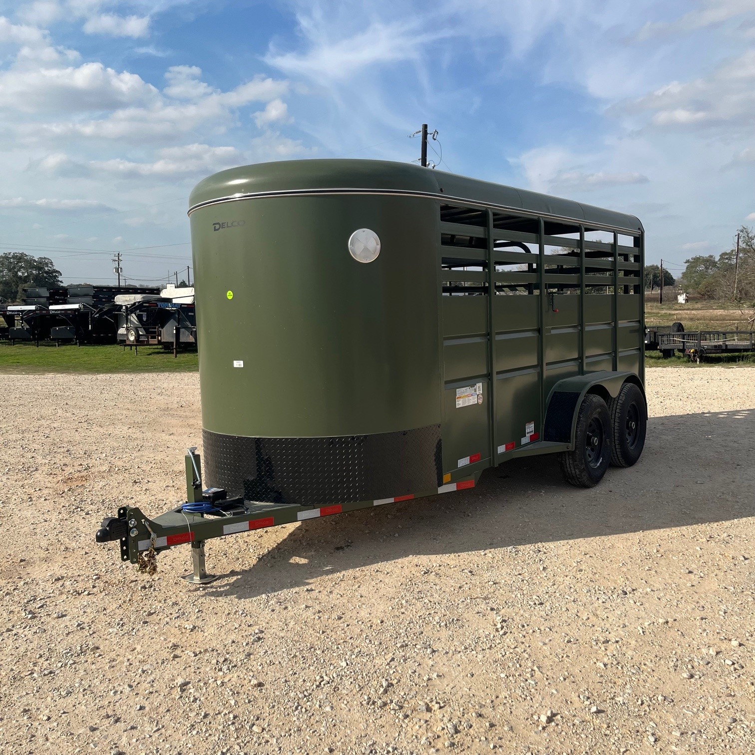 2027 Delco S616 Cattle Trailer