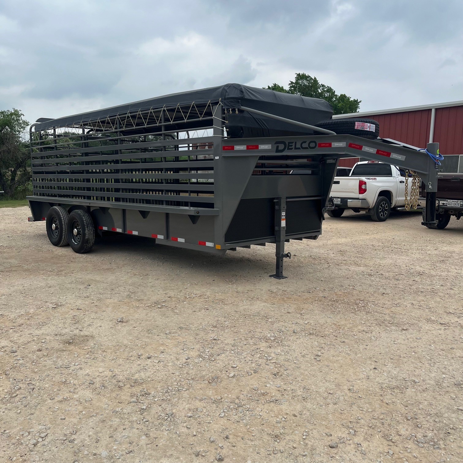2027 Delco B820 Cattle Trailer